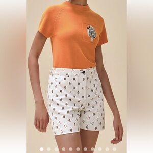 Hermes Chaine d'Ancre" denim 
Shorts